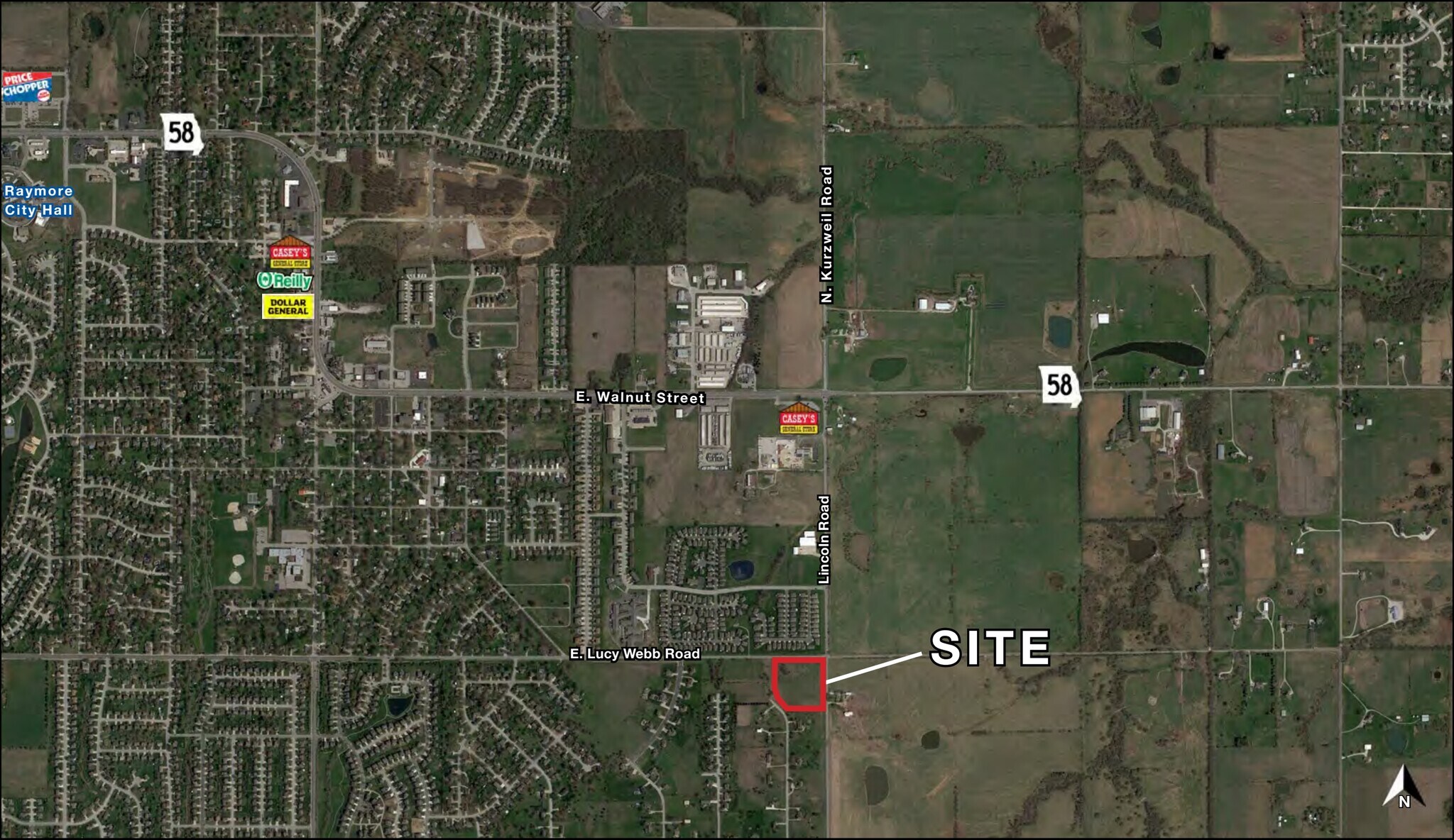 Hwy J, Raymore, MO à vendre Photo principale- Image 1 de 3