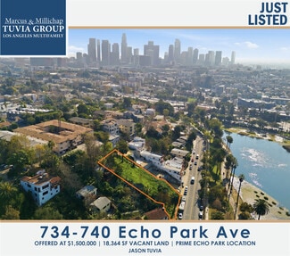 Plus de détails pour 734-40 Echo Park Ave, Los Angeles, CA - Terrain à vendre