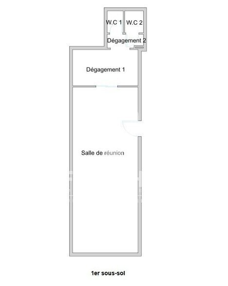 Retail in Paris for sale - Floor Plan - Image 2 of 3