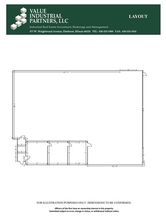 Plus de détails pour 763 N Edgewood Ave, Wood Dale, IL - Industriel à louer