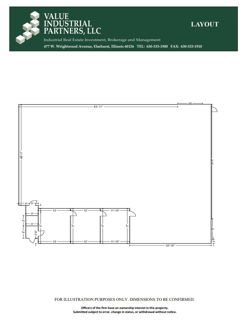 763 N Edgewood Ave, Wood Dale, IL for lease Building Photo- Image 1 of 2