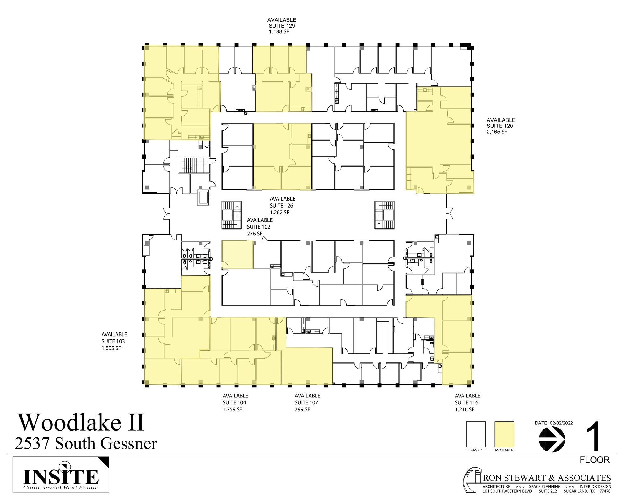 2537 S Gessner Rd, Houston, TX à louer Plan de site- Image 1 de 3