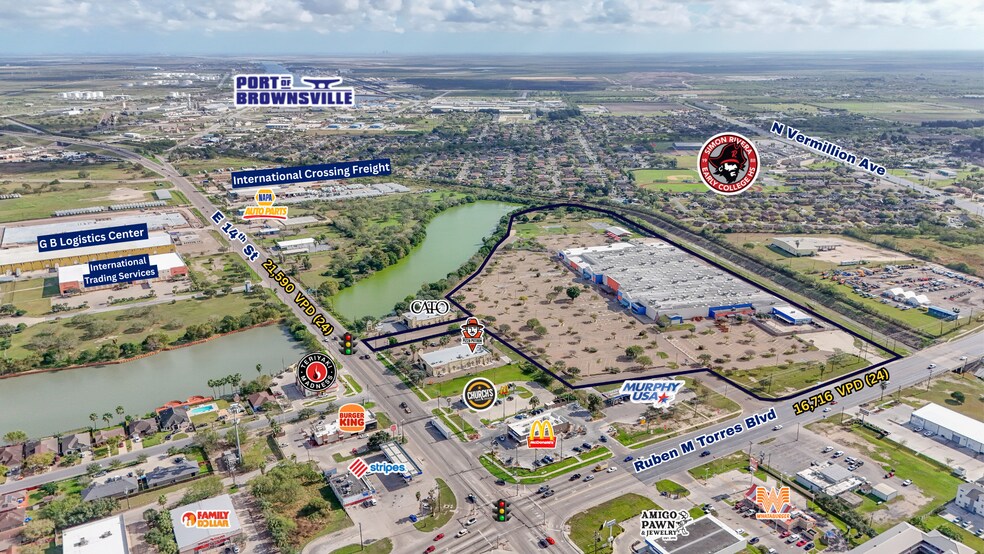 7480 Padre Island Blvd, Brownsville, TX à vendre - Photo principale - Image 1 de 7