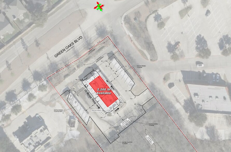 2240 SE Green Oaks Blvd, Arlington, TX à louer - Photo du bâtiment - Image 3 de 6