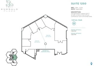 402 W Broadway, San Diego, CA for lease Floor Plan- Image 1 of 1