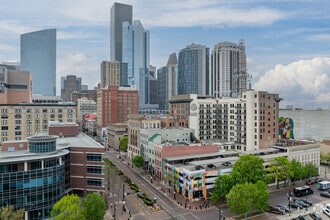 110 Main St, Houston, TX - AERIAL map view