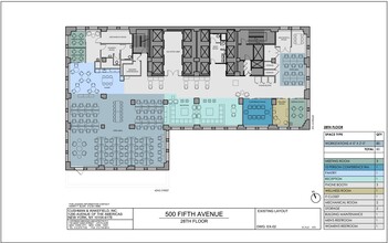 500 Fifth Ave, New York, NY for lease Floor Plan- Image 2 of 9