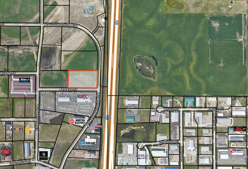 TBD Bakker Landing, Tea, SD à vendre - Photo du bâtiment - Image 1 de 2