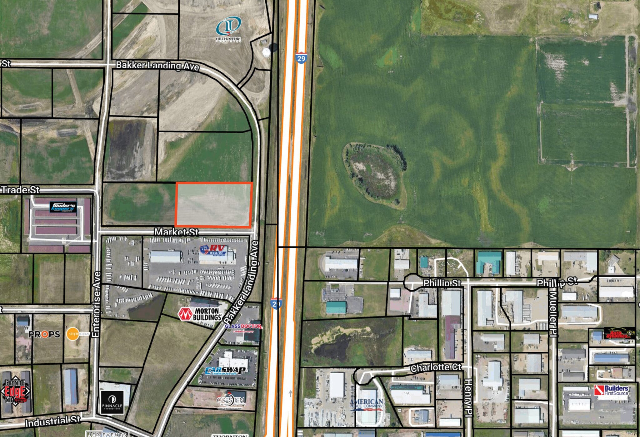 TBD Bakker Landing, Tea, SD à vendre Photo du bâtiment- Image 1 de 3