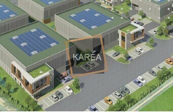 Courtry - Aerial map view