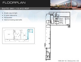 1400 65th St, Emeryville, CA à louer Plan d’étage- Image 1 de 1