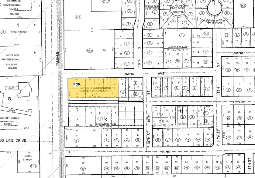 2390 Tamiami Trl N, Naples, FL à louer - Plan cadastral - Image 3 de 23