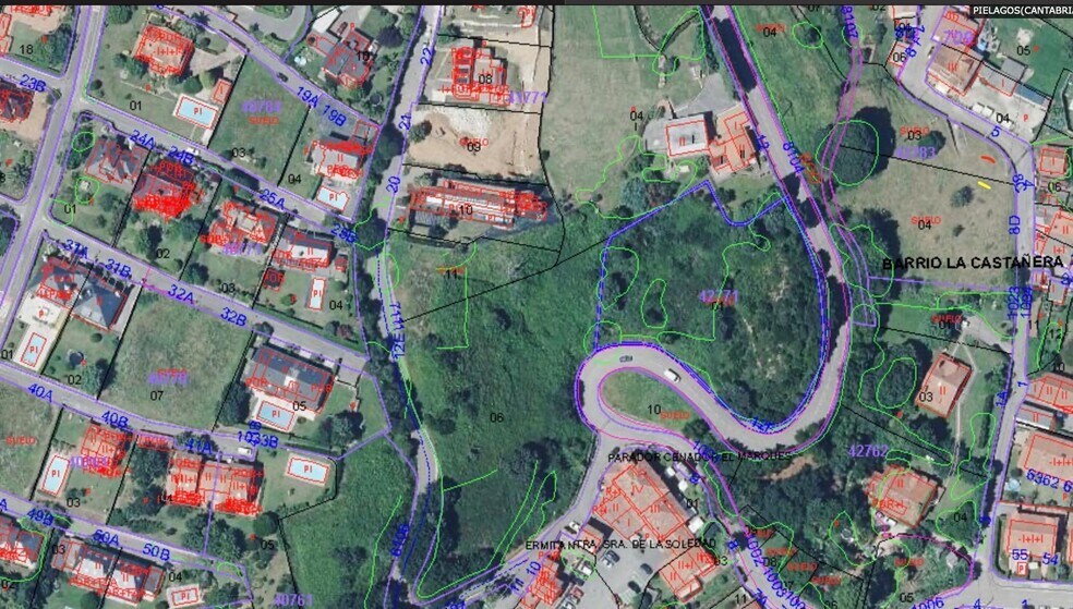 Terrain dans Piélagos, Cantabria à vendre - Plan d’étage - Image 3 de 4