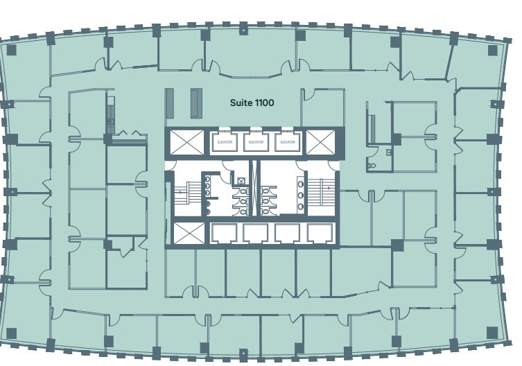 10004 104th Ave NW, Edmonton, AB for lease Floor Plan- Image 1 of 1