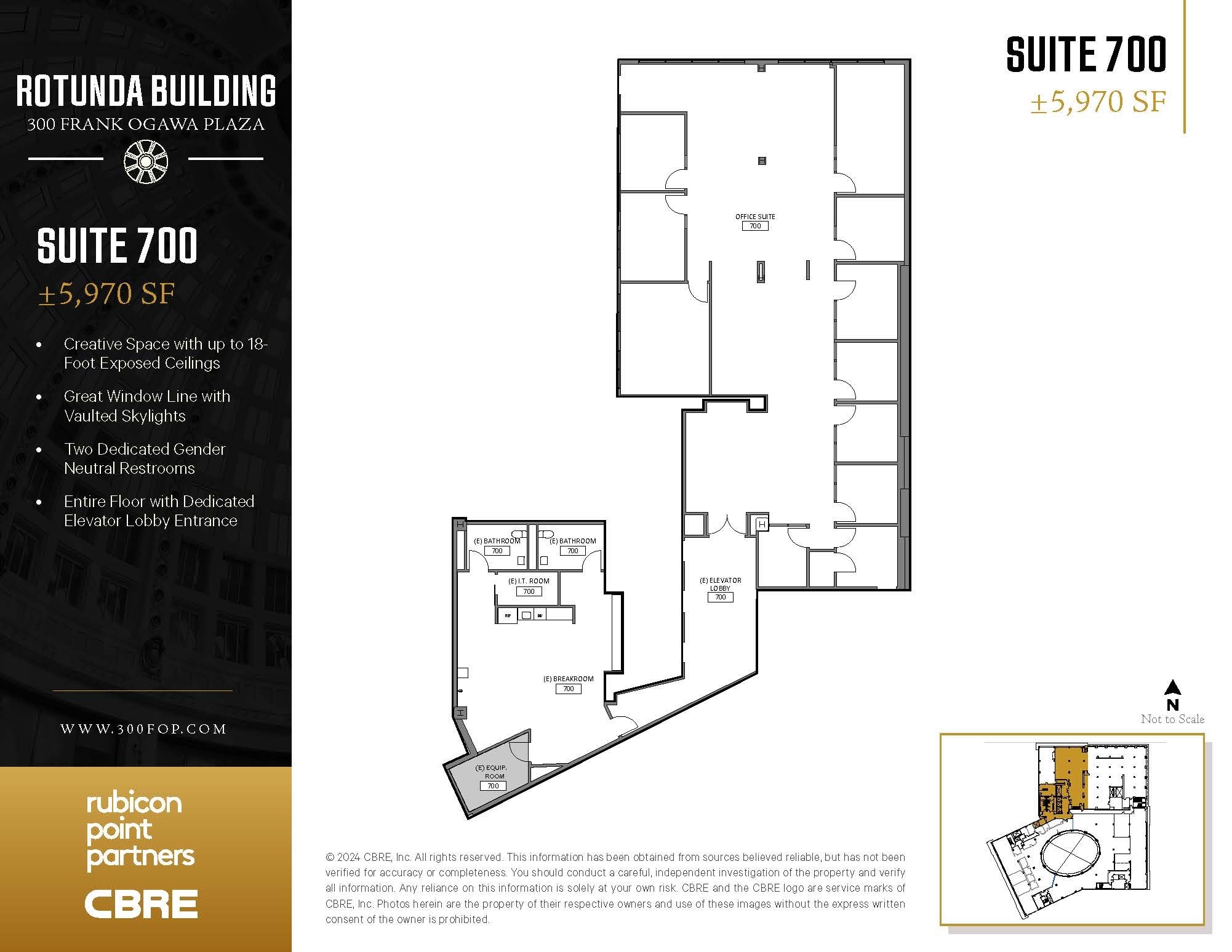 300 Frank H Ogawa Plz, Oakland, CA for lease Floor Plan- Image 1 of 1