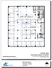 365 Bay St, Toronto, ON for lease Floor Plan- Image 1 of 1