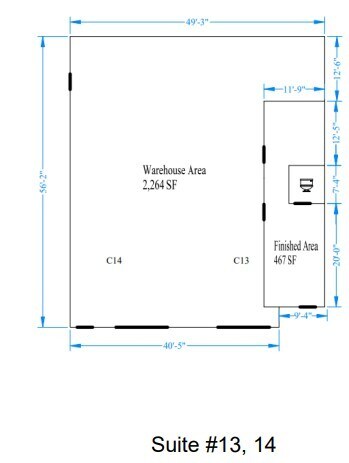 5000 W Oakey Blvd, Las Vegas, NV à louer Plan d’étage- Image 1 de 1