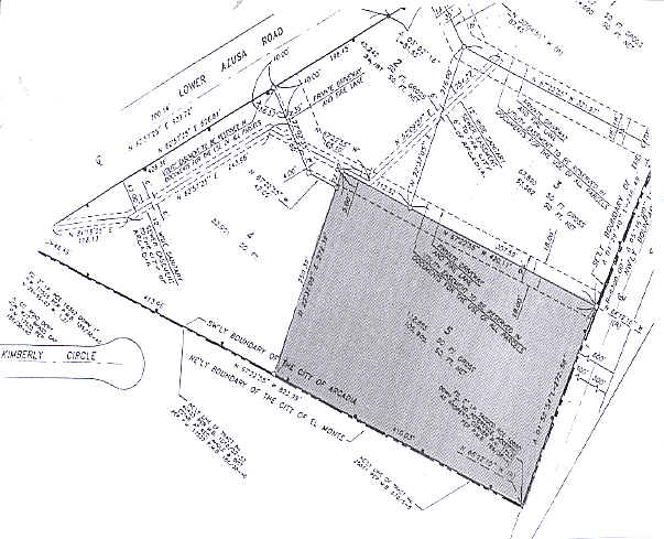 12318 Lower Azusa Rd, Arcadia, CA à vendre - Plan cadastral - Image 2 de 3