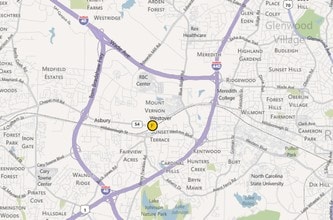 5605 Chapel Hill Rd, Raleigh, NC - Aérien  Vue de la carte - Image1