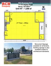 711 W Bagley Rd, Berea, OH for lease Floor Plan- Image 1 of 3