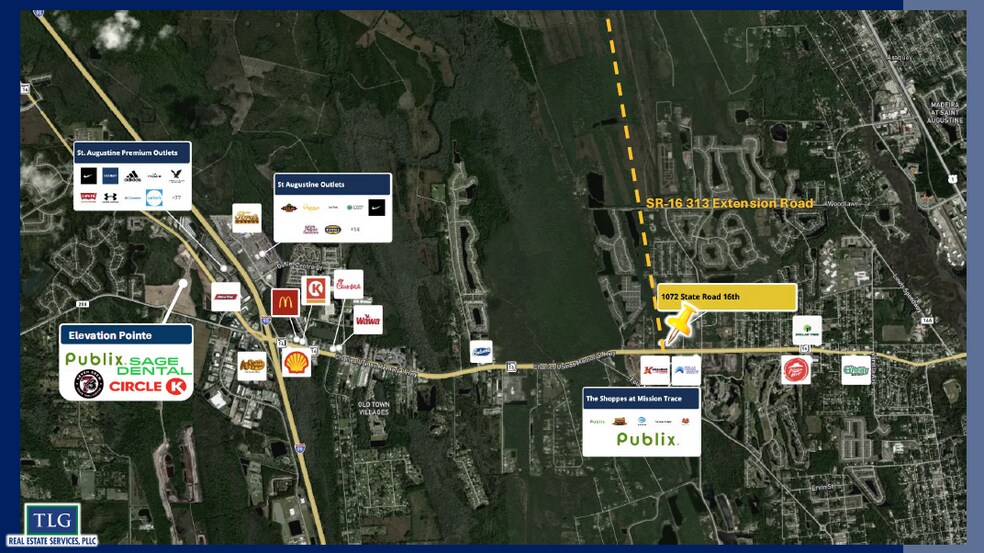 1040 State Road 16, Saint Augustine, FL à vendre - Photo du bâtiment - Image 2 de 4