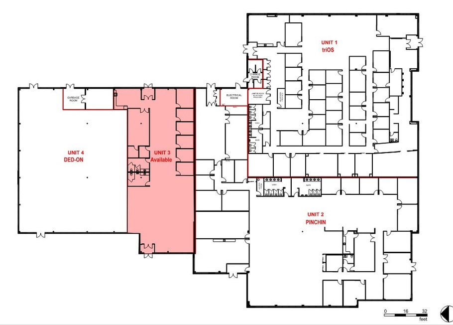 2360 Meadowpine Blvd, Mississauga, ON à louer Plan d’étage- Image 1 de 1