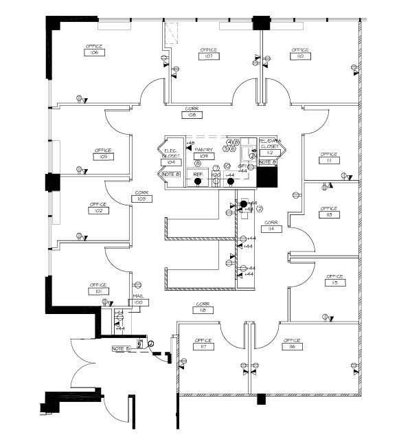 3200 Tower Oaks Blvd, Rockville, MD 20852 - Unité 1st Fl -  - Plan d  tage - Image 1 of 1