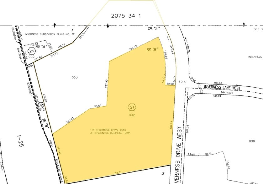 181 Inverness Dr W, Englewood, CO à vendre - Plan cadastral - Image 2 de 12