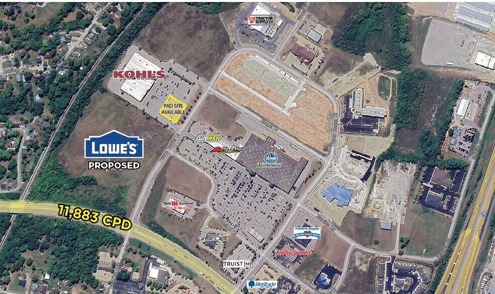 12250 Towne Center Dr, Walton, KY for lease - Building Photo - Image 1 of 1