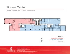 5401 W Kennedy Blvd, Tampa, FL for lease Site Plan- Image 1 of 1