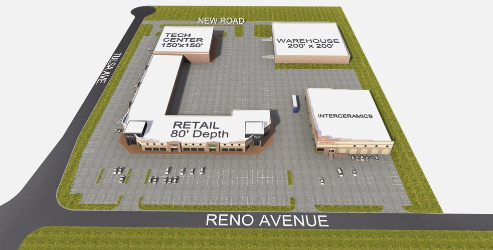 W Reno Ave. & Tulsa Ave, Oklahoma City, OK for lease - Site Plan - Image 3 of 3