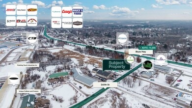 5428 260th St, Wyoming, MN - Aerial  map view - Image1