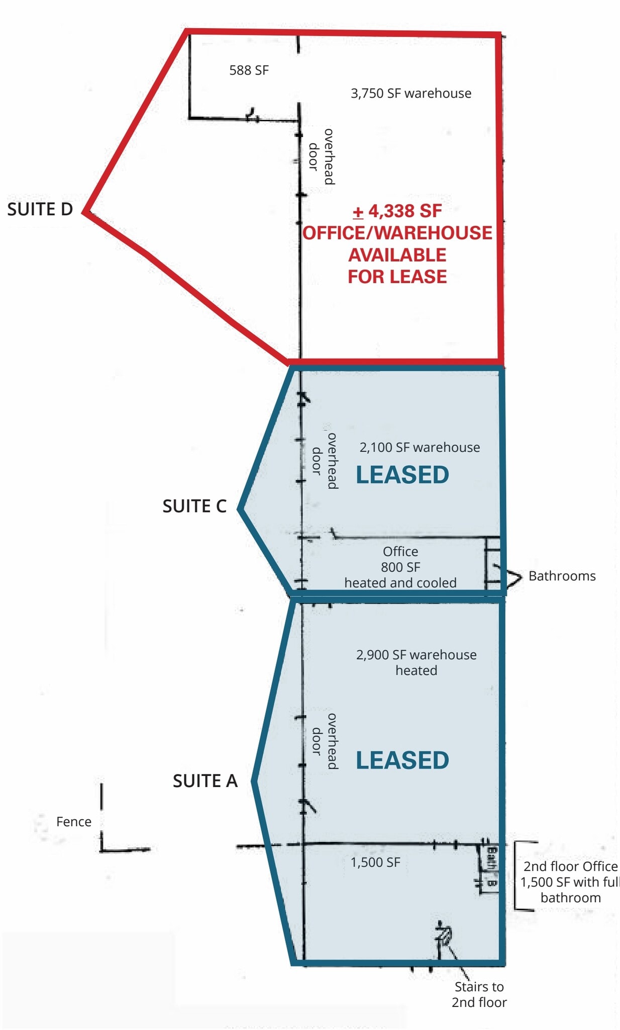 201 Production Dr, Yorktown, VA for lease Floor Plan- Image 1 of 2