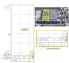 5150 Greens Rd, Houston, TX à louer Plan d’étage- Image 2 de 3