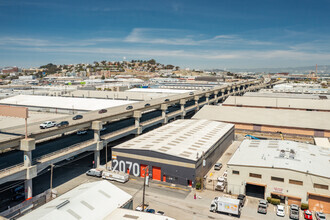 2070 Newcomb Ave, San Francisco, CA - aerial  map view