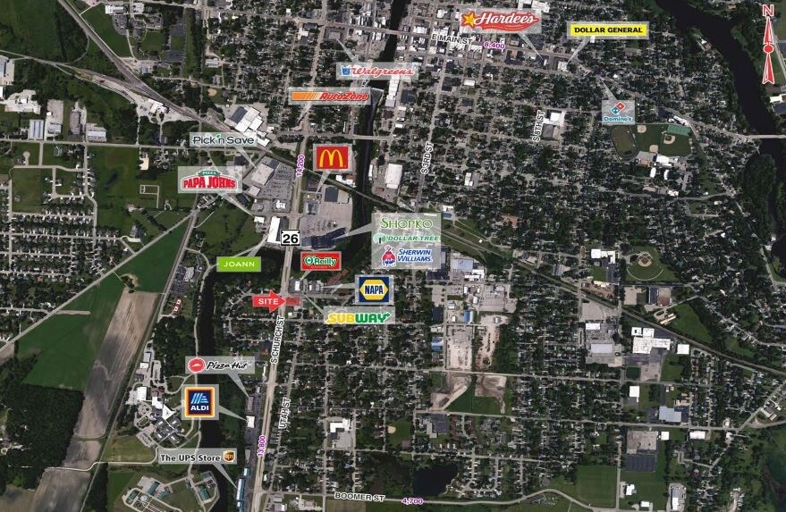 1212 Utah St, Watertown, WI à louer - Aérien - Image 3 de 7