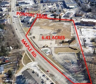 Plus de détails pour 615 N Pontiac Trl, Walled Lake, MI - Terrain à vendre