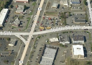 16824 44th Ave W, Lynnwood, WA - Aerial map view