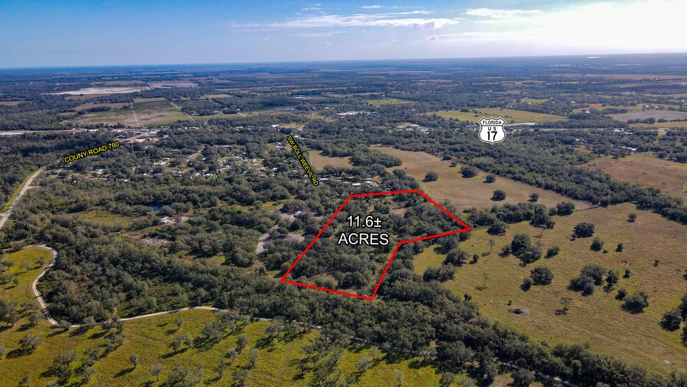 3128 SW Boll Weevil Rd, Arcadia, FL for sale - Aerial - Image 1 of 8
