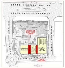 9800 Lakeview Pky, Rowlett, TX for lease Site Plan- Image 1 of 1