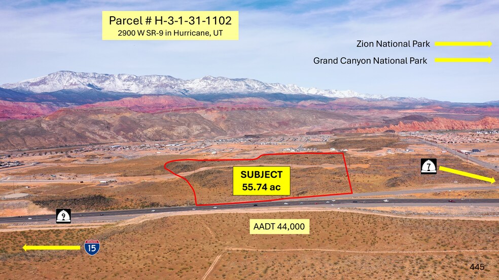 2900 W SR-9 Hwy, Hurricane, UT à vendre - Autre - Image 2 de 10