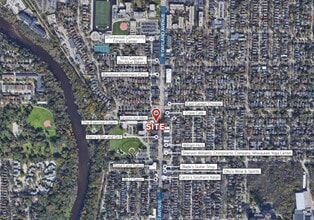 3575 N Oakland Ave, Shorewood, WI - Aerial  map view