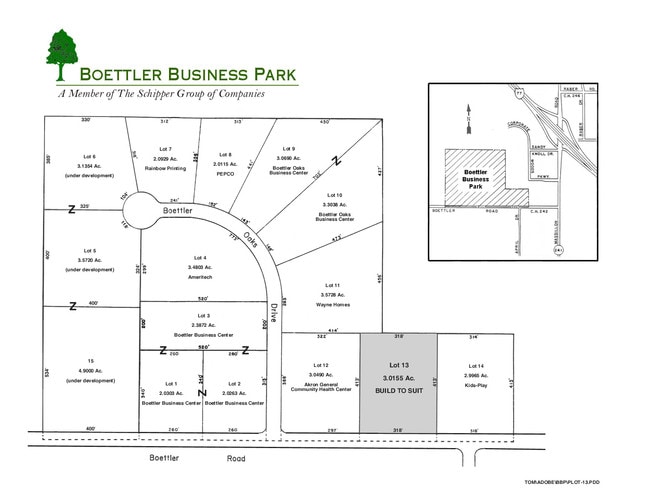 More details for 1623 Boettler Rd, Green, OH - Land for Sale