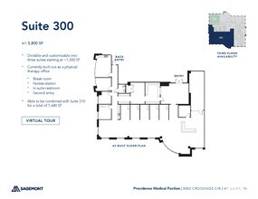 5002 Crossings Cir, Mount Juliet, TN for lease Floor Plan- Image 1 of 2