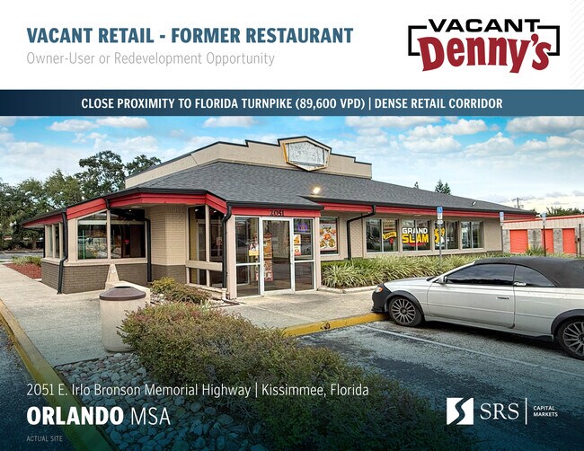 Plus de détails pour 2051 E Irlo Bronson Memorial Hwy, Kissimmee, FL - Commerce de détail à vendre