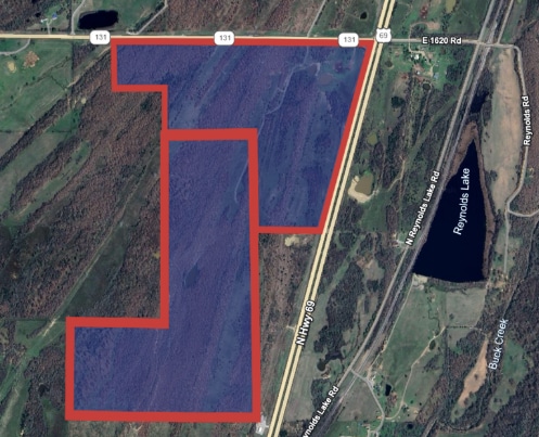 1302 Reynolds rd, Kiowa, OK for sale - Aerial - Image 3 of 5