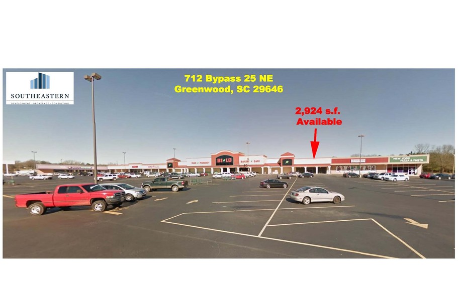 706-718 Bypass 25, Greenwood, SC for sale - Building Photo - Image 1 of 1