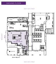 1540 Broadway, New York, NY à louer Plan d  tage- Image 2 de 2