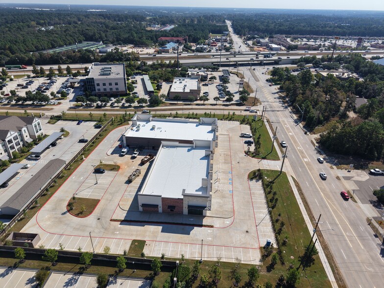 I-45 N at League Line Rd, Conroe, TX for lease - Aerial - Image 3 of 10