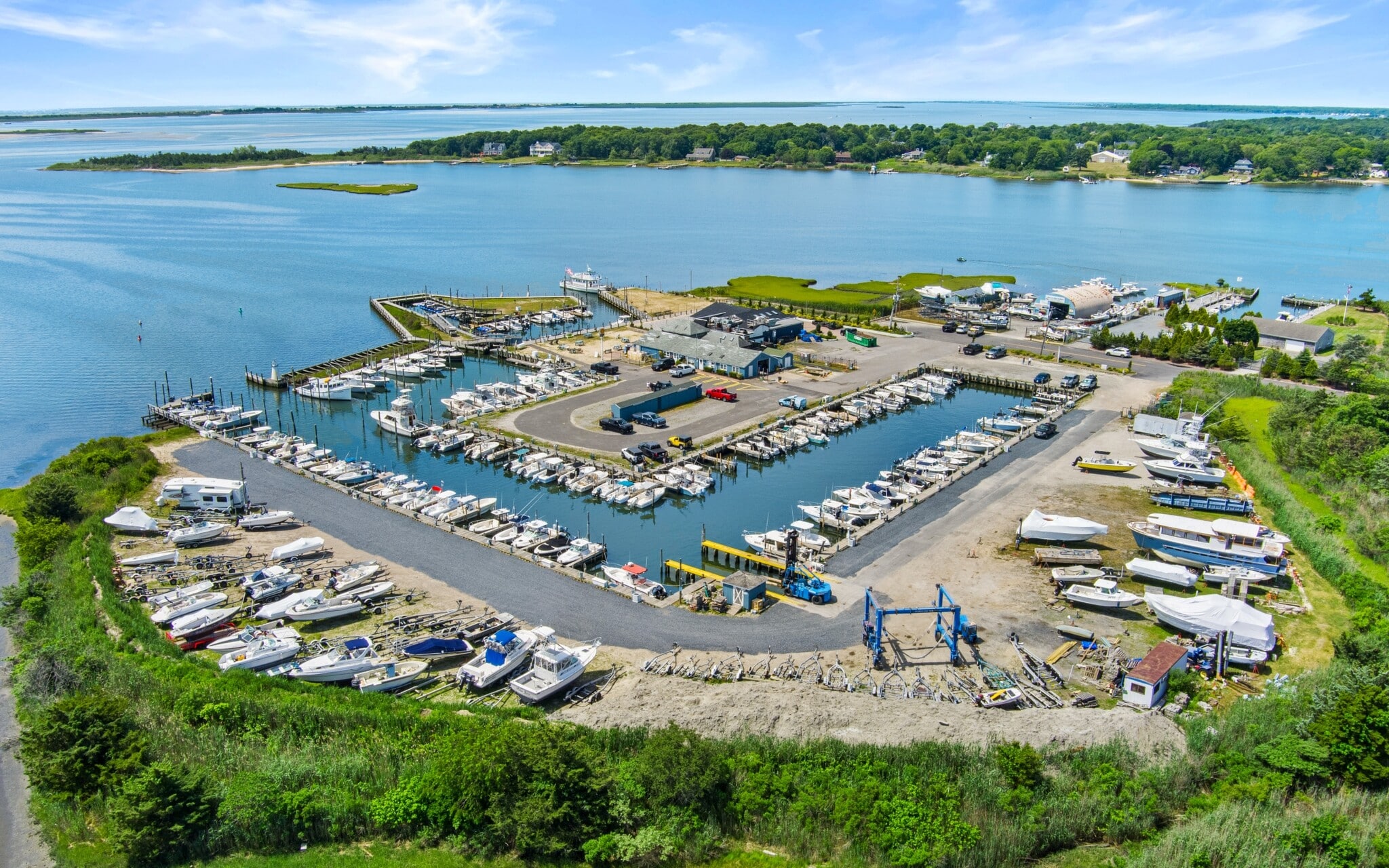 215 Atlantic Ave, East Moriches, NY for sale Aerial- Image 1 of 15